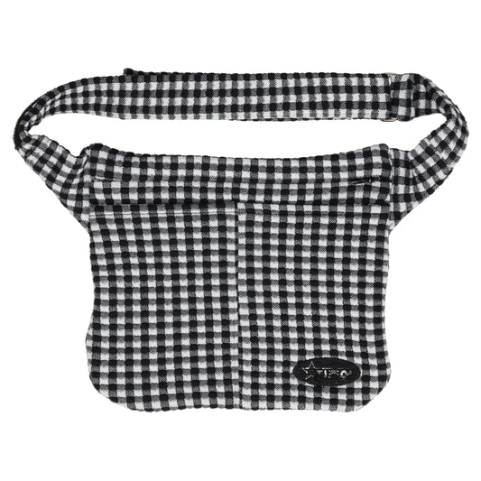 WAIST BAG / CHECK BLACK