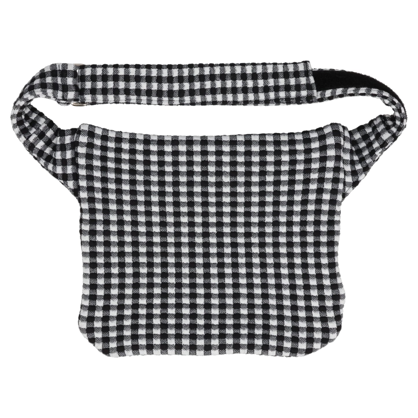 WAIST BAG / CHECK BLACK