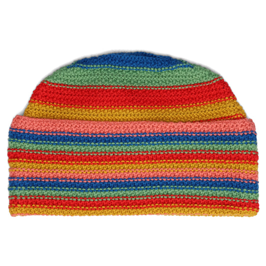 STRIPE BEANIE / RAINBOW