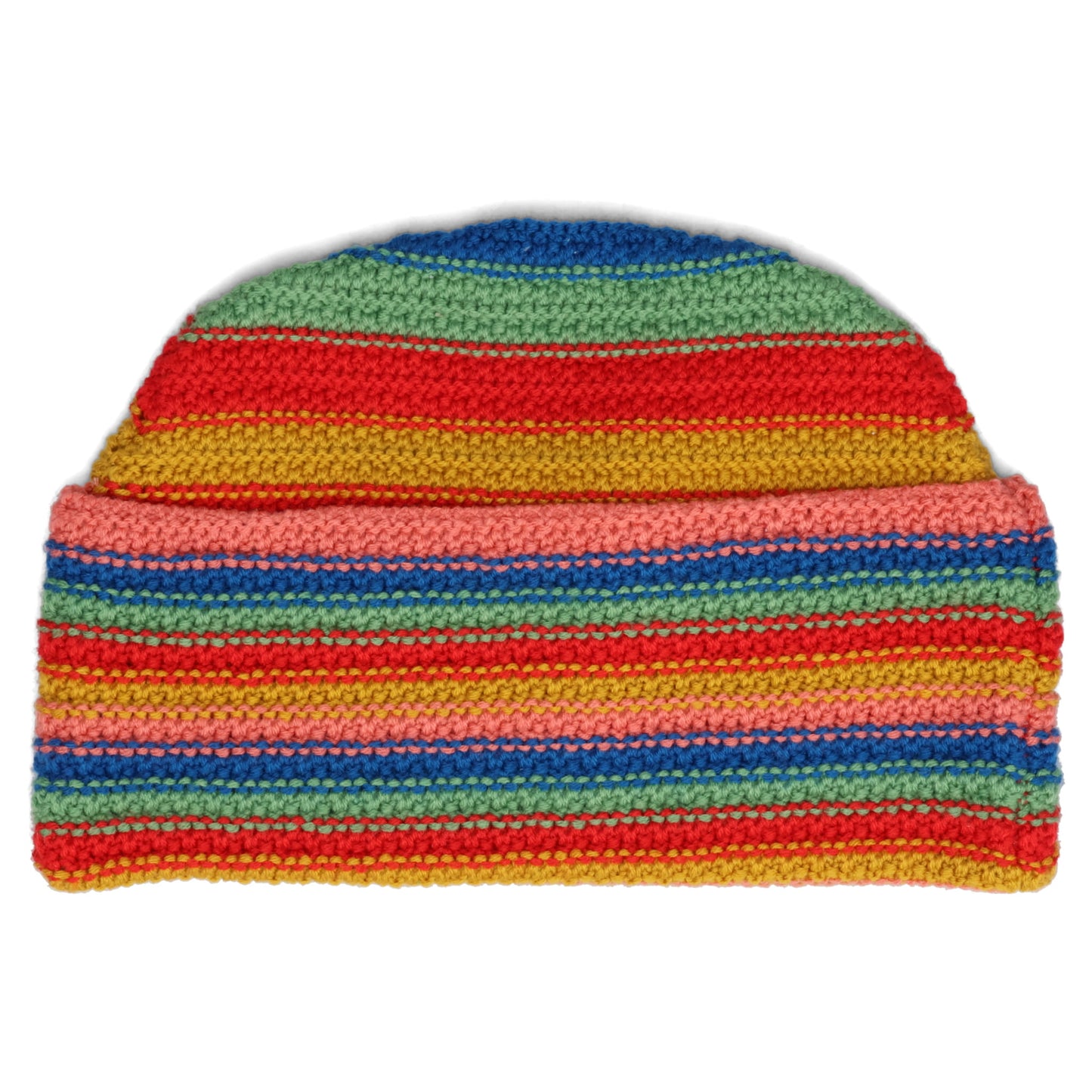 STRIPE BEANIE / RAINBOW