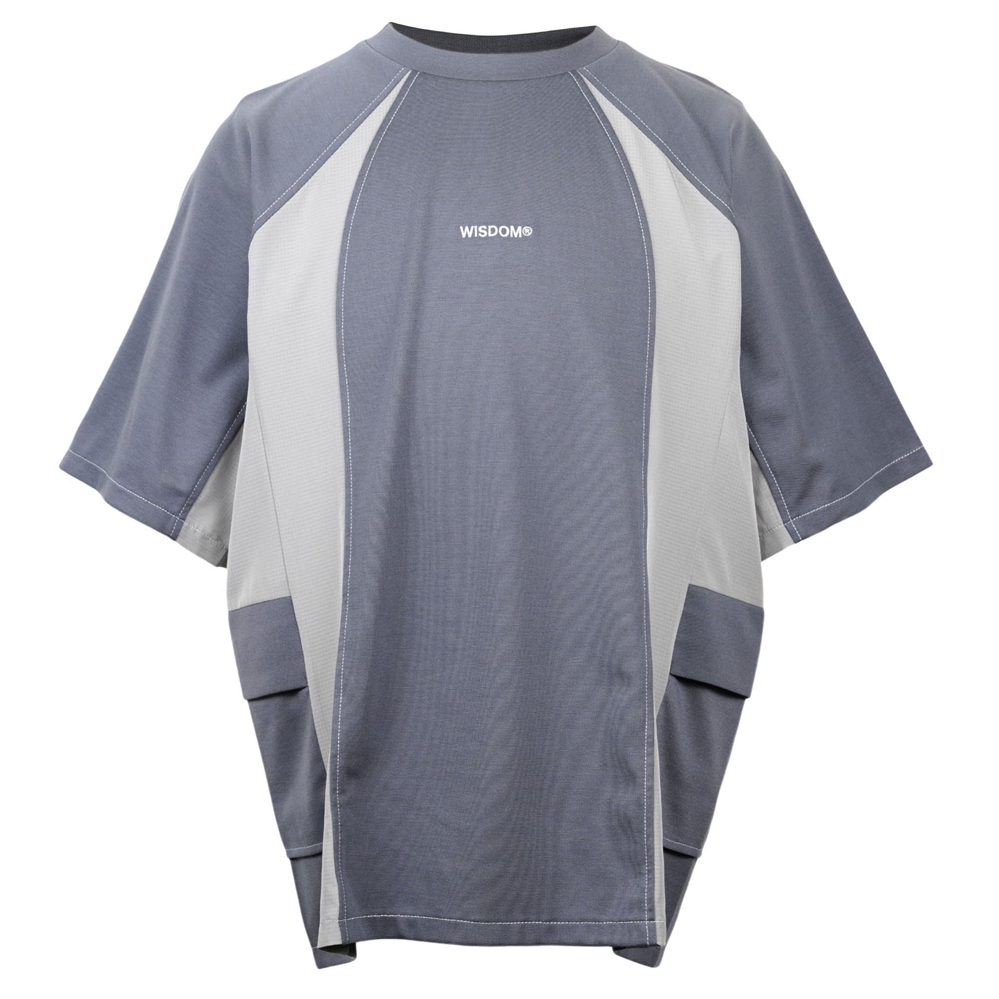 WSDM TENCEL™ REFLECTIVE S/S TEE / GRAY