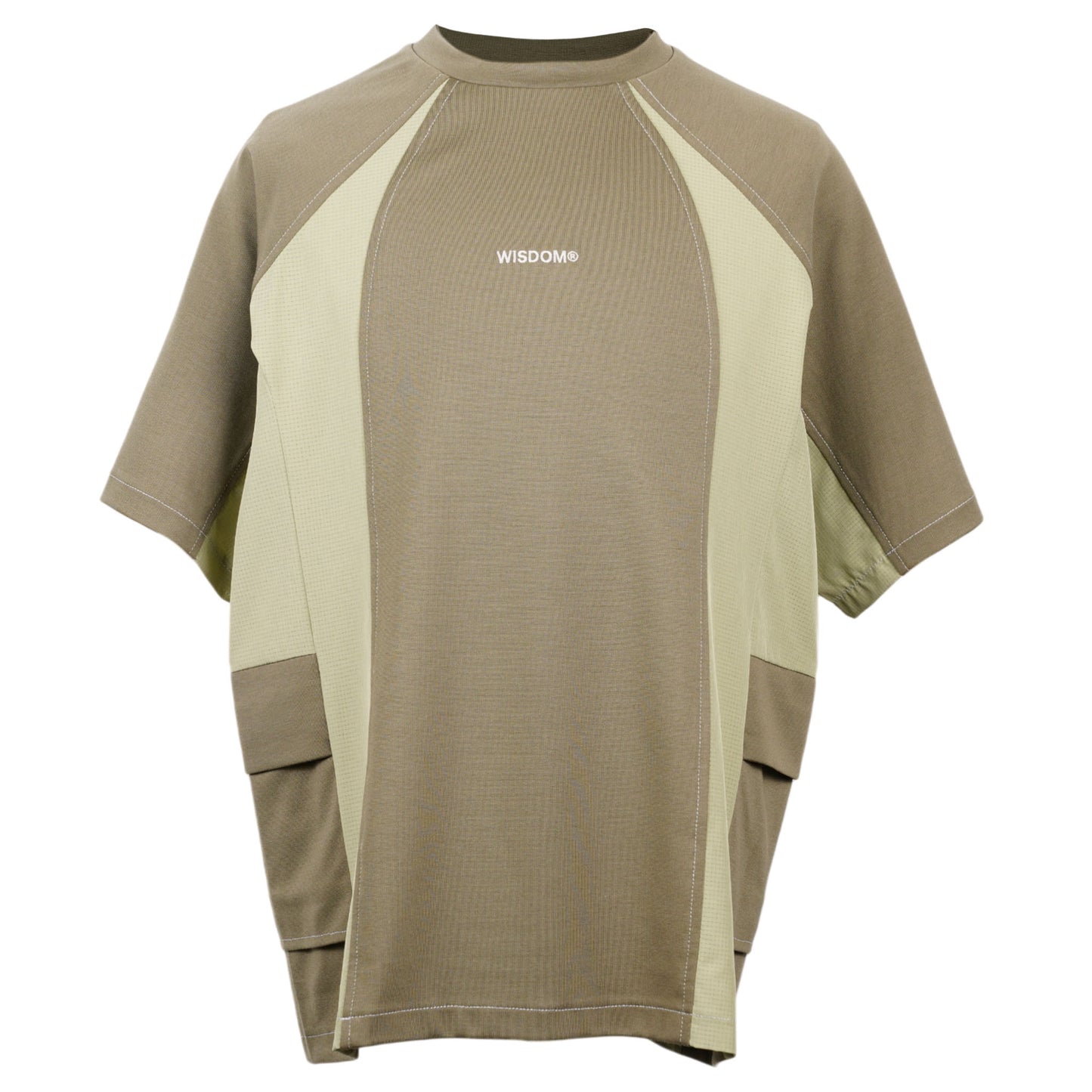 WSDM TENCEL™ REFLECTIVE S/S TEE / KHAKI