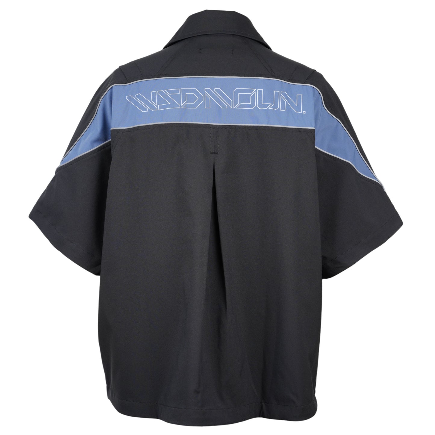 WISDOM® x moun moun BLOCKING REFLECTIVE S/S SHIRT