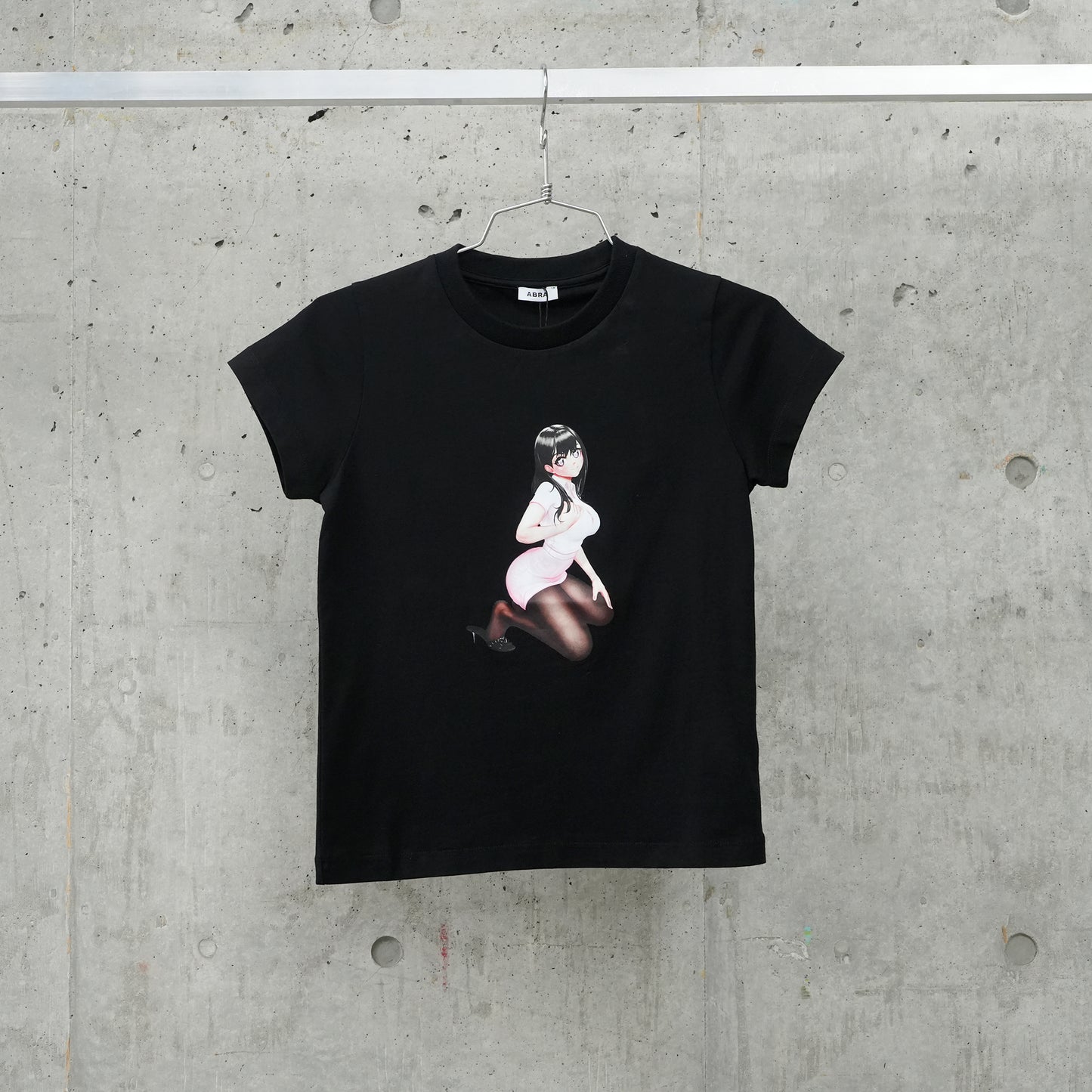 ANIME GIRL T-SHIRT / 11:BLACK