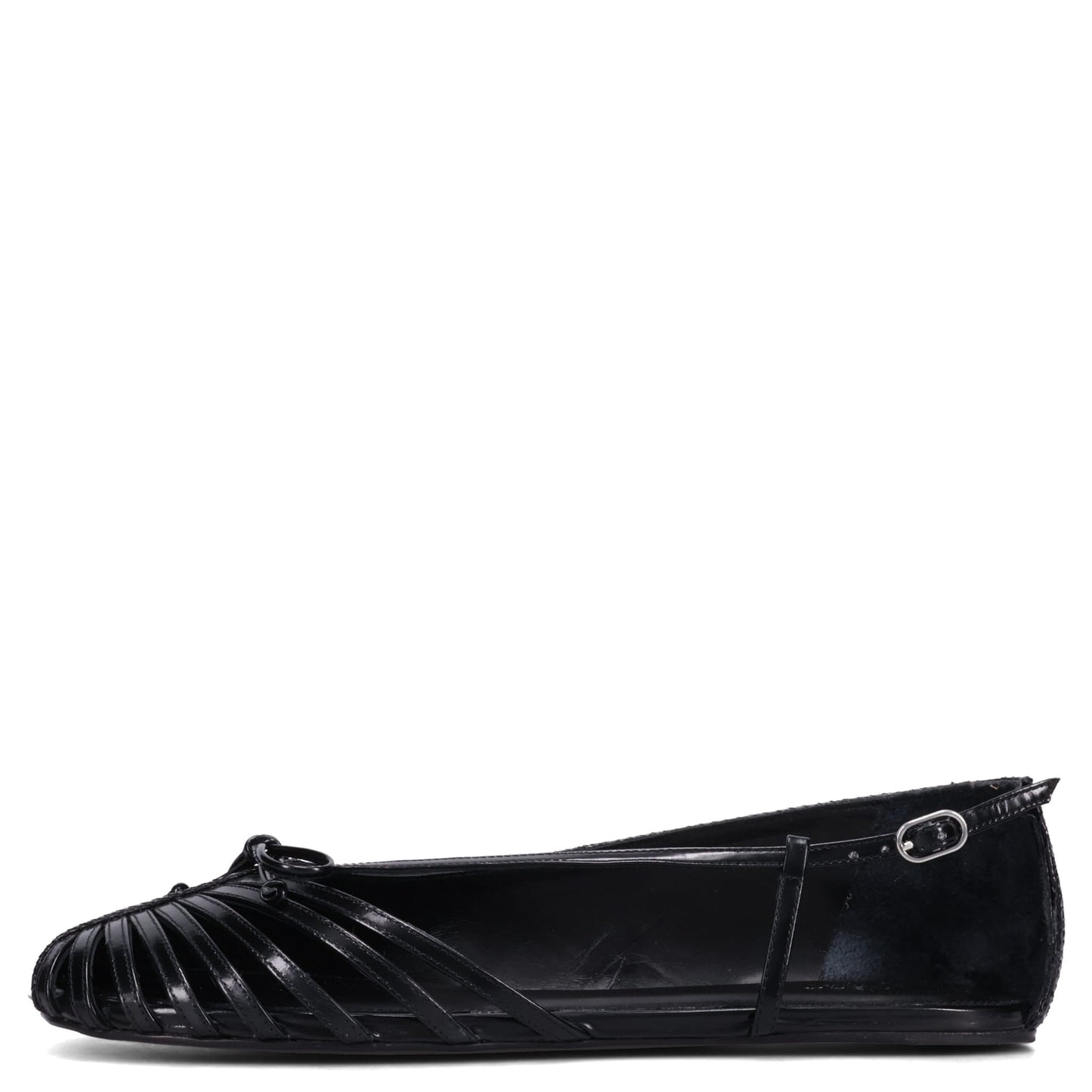 DOUBLE SHOE FLATS / 011:BLACK