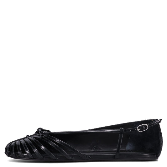 DOUBLE SHOE FLATS / 011:BLACK