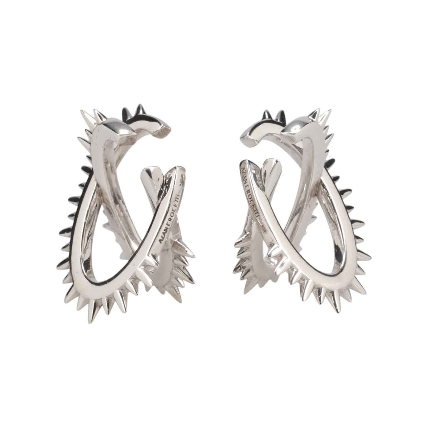 MINI SPACE SPUR EARCUFF PAIR RH / 925 STERLING SILVER