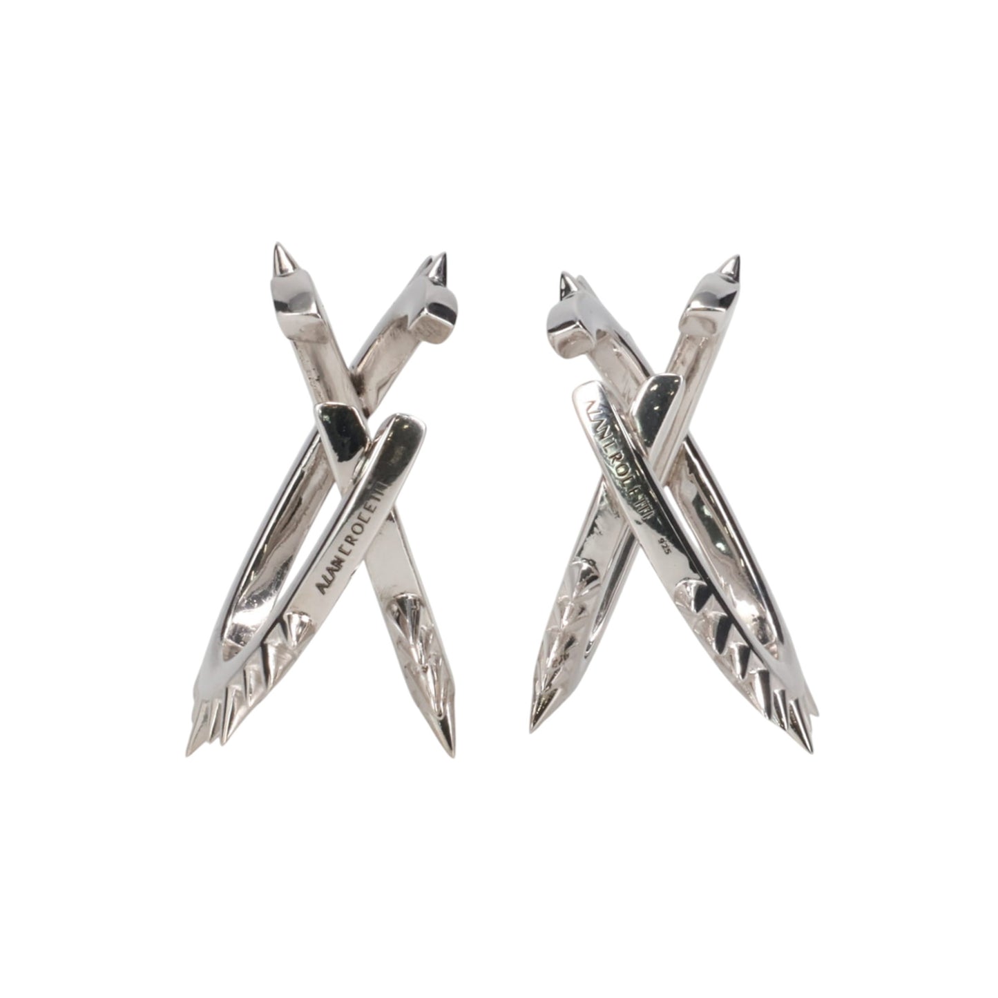 MINI SPACE SPUR EARCUFF PAIR RH / 925 STERLING SILVER