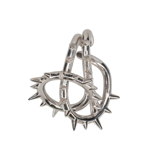 KNOT SPUR EARCUFF SL RH / 925 STERLING SILVER