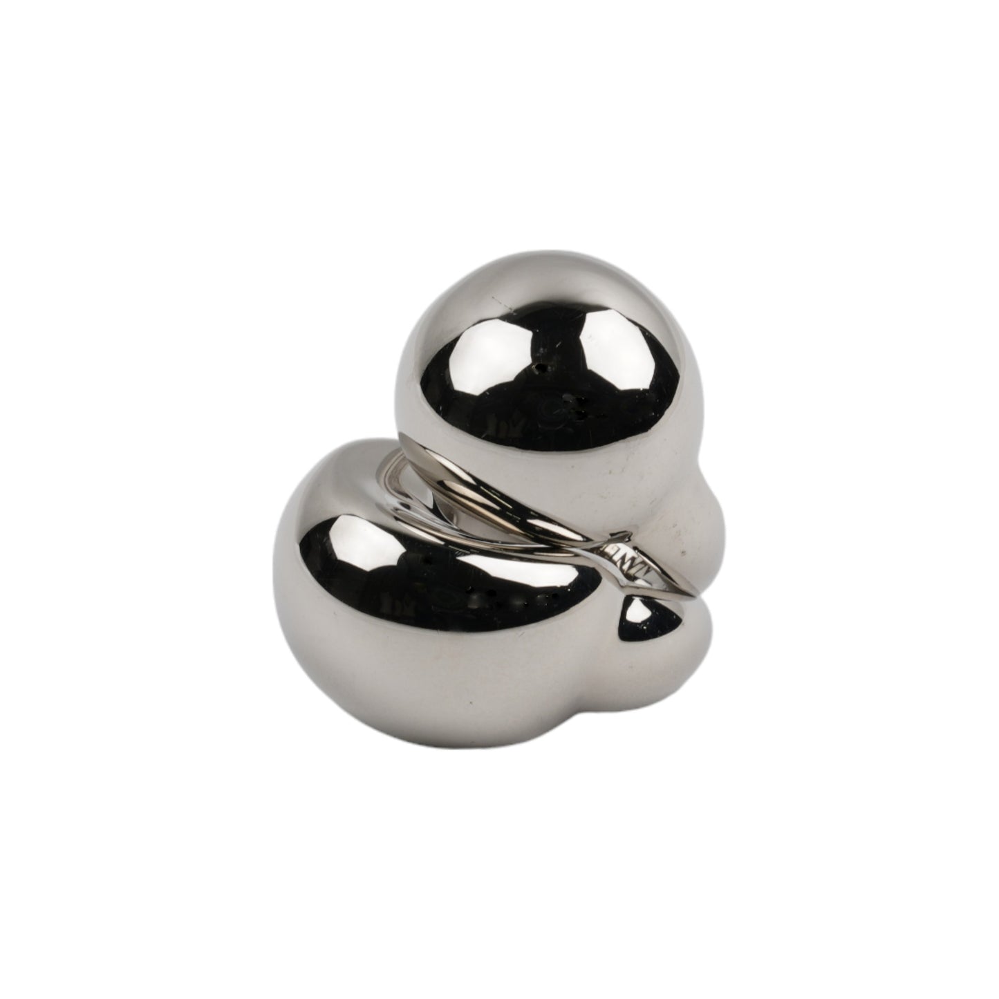 BLOWNSPHERE RING SET RH / 925 STERLING SILVER