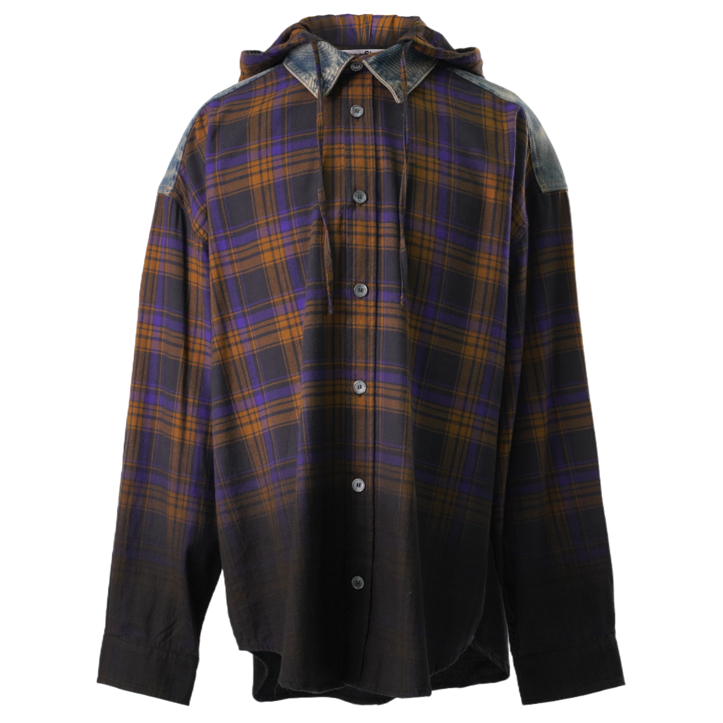 SHIRTS / CWP:PURPLE/BROWN