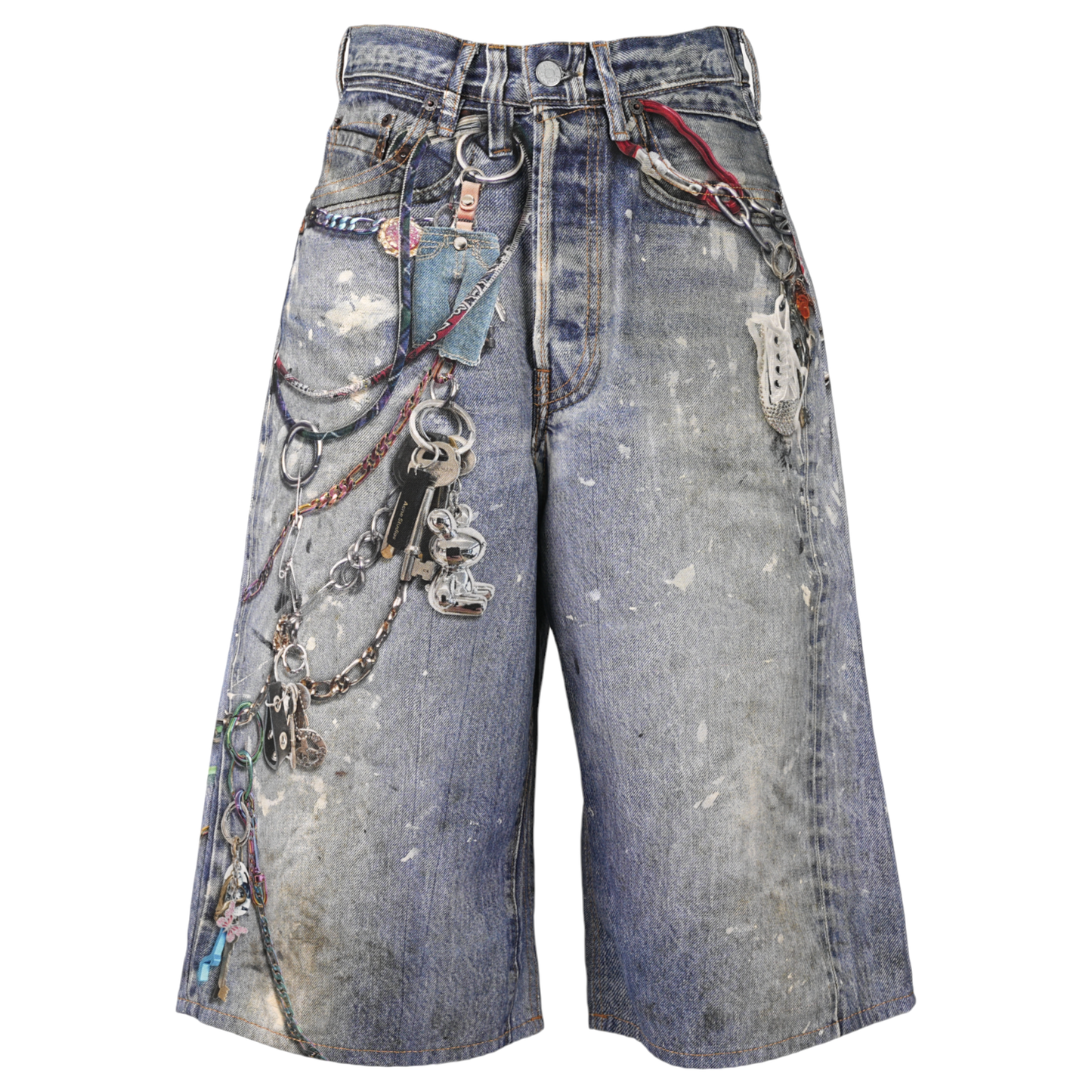 SHORTS / AUZ:MID BLUE