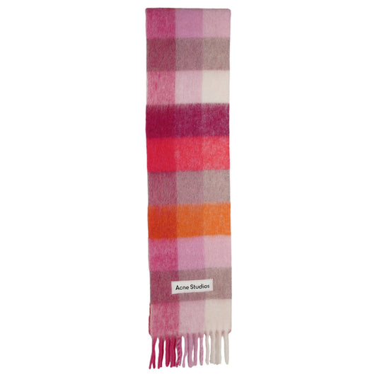 SCARVES / DQE:PINK/FUCHSIA/WHITE