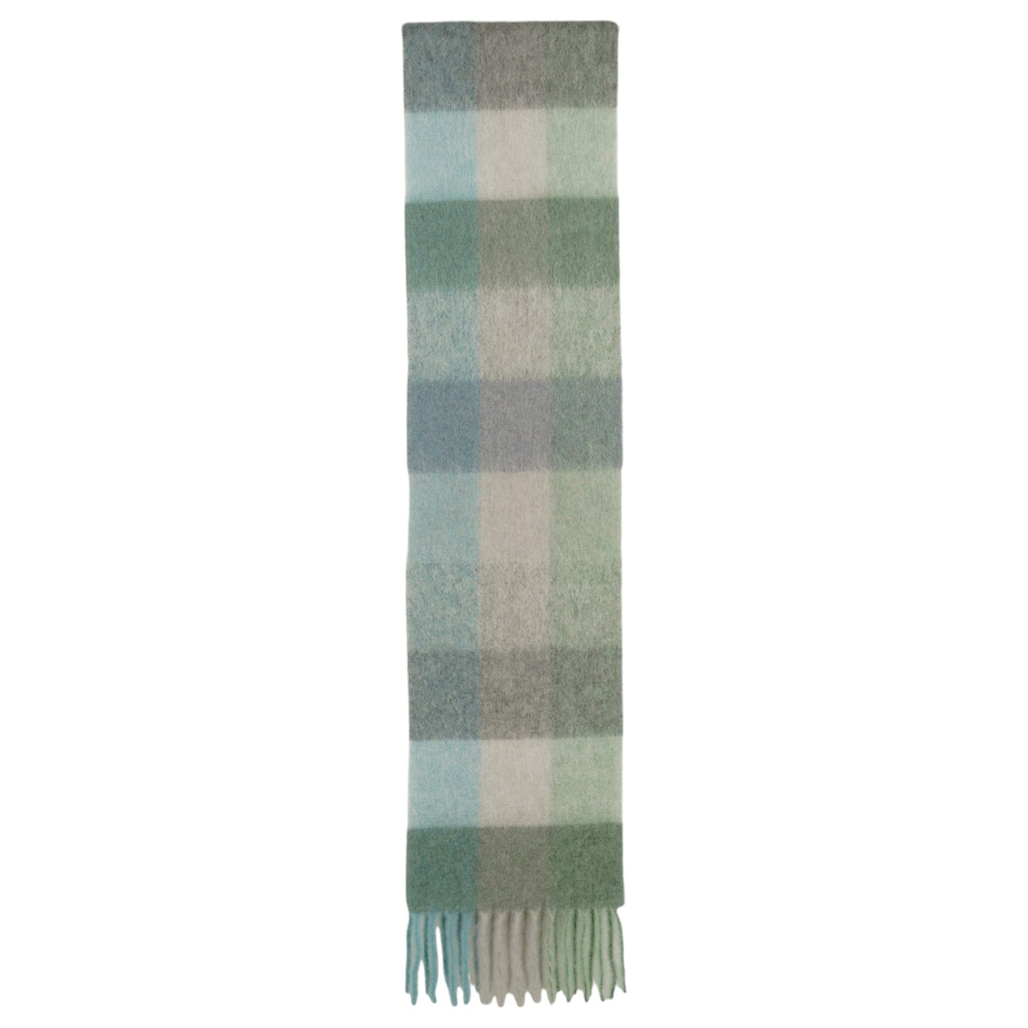 SCARVES / DQG:TURQUOISE/GREY/MINT GREEN