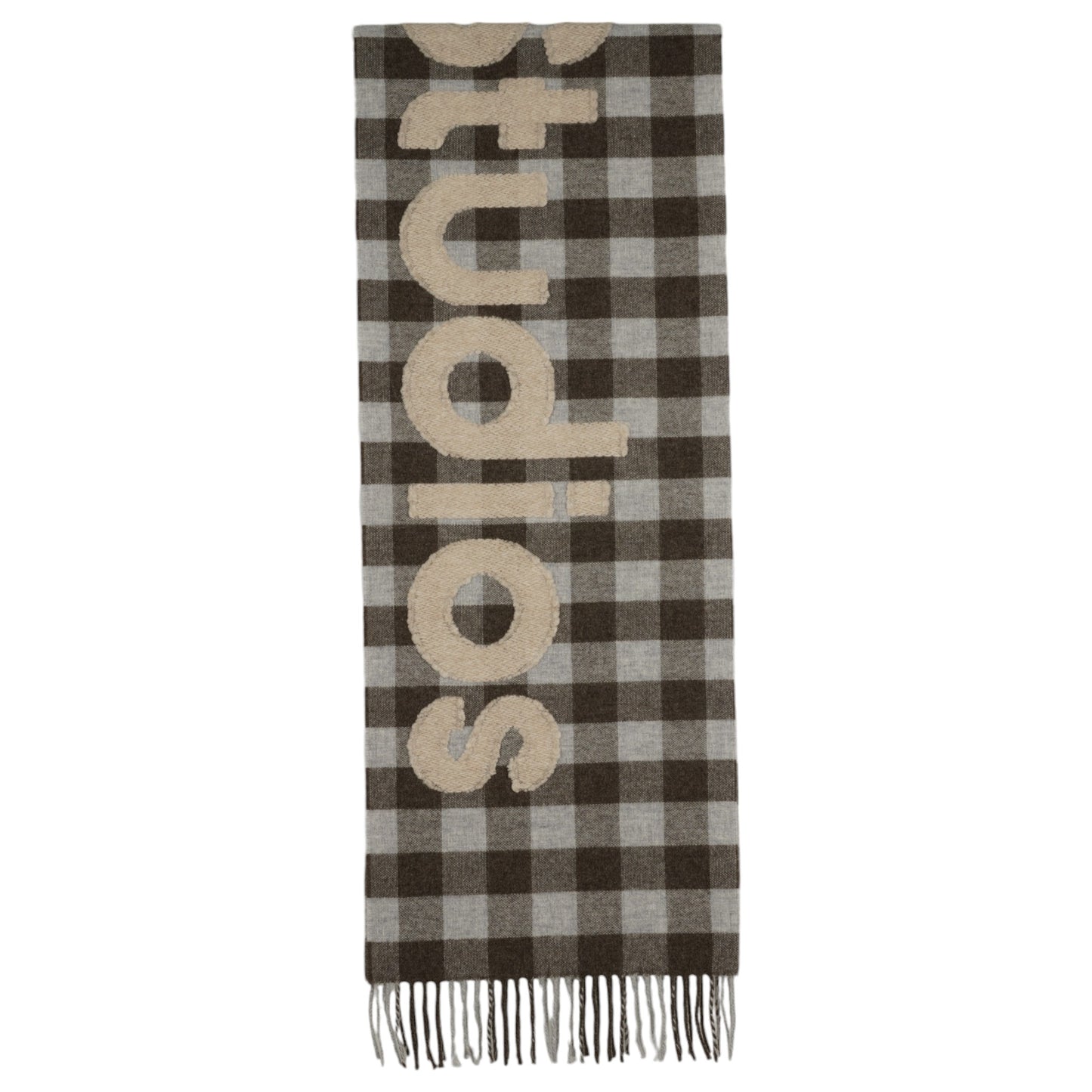 SCARVES / AFQ:BROWN/BEIGE