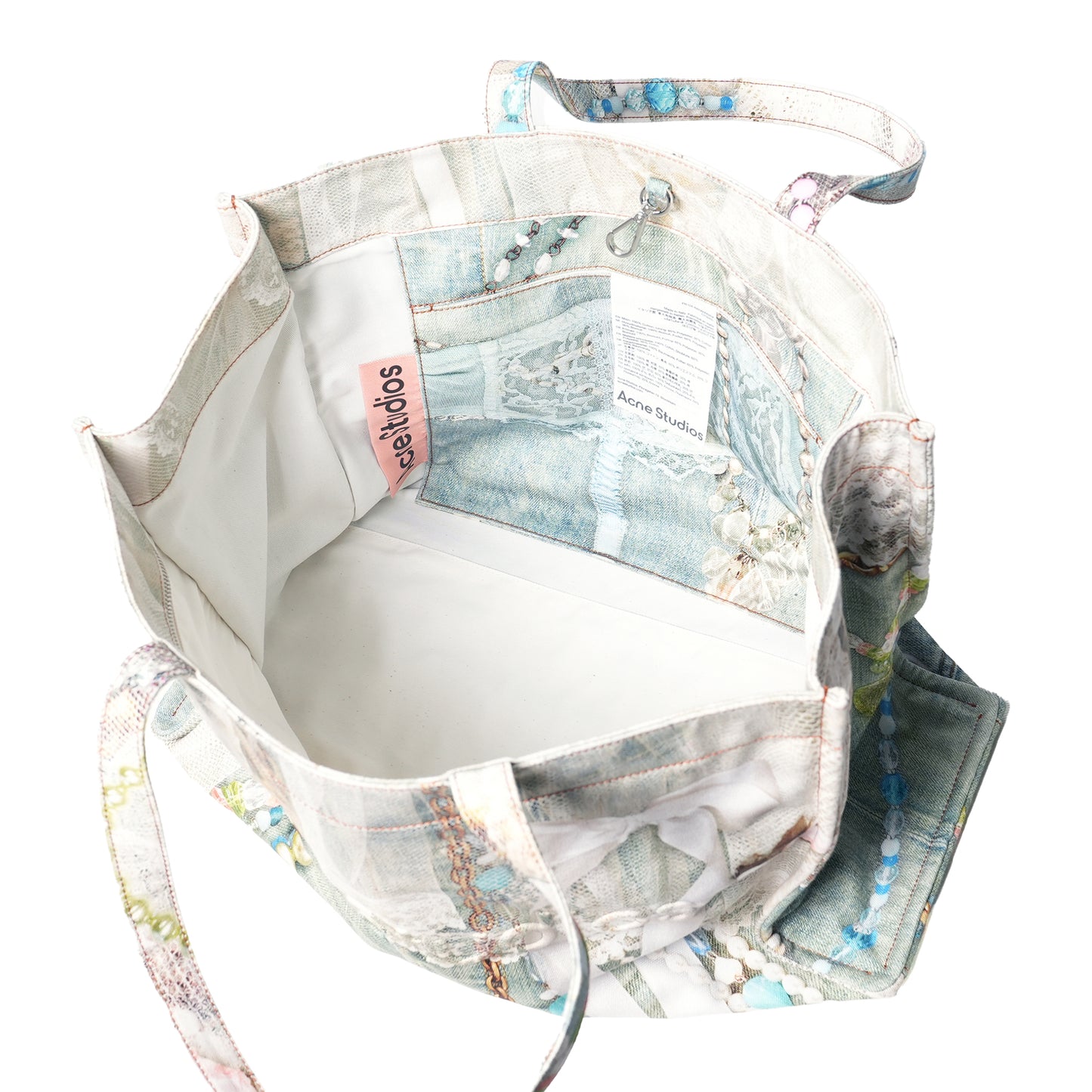 LOGO SHOPPER EW NEW TLO GOTH CUTE / WHITE/GREEN