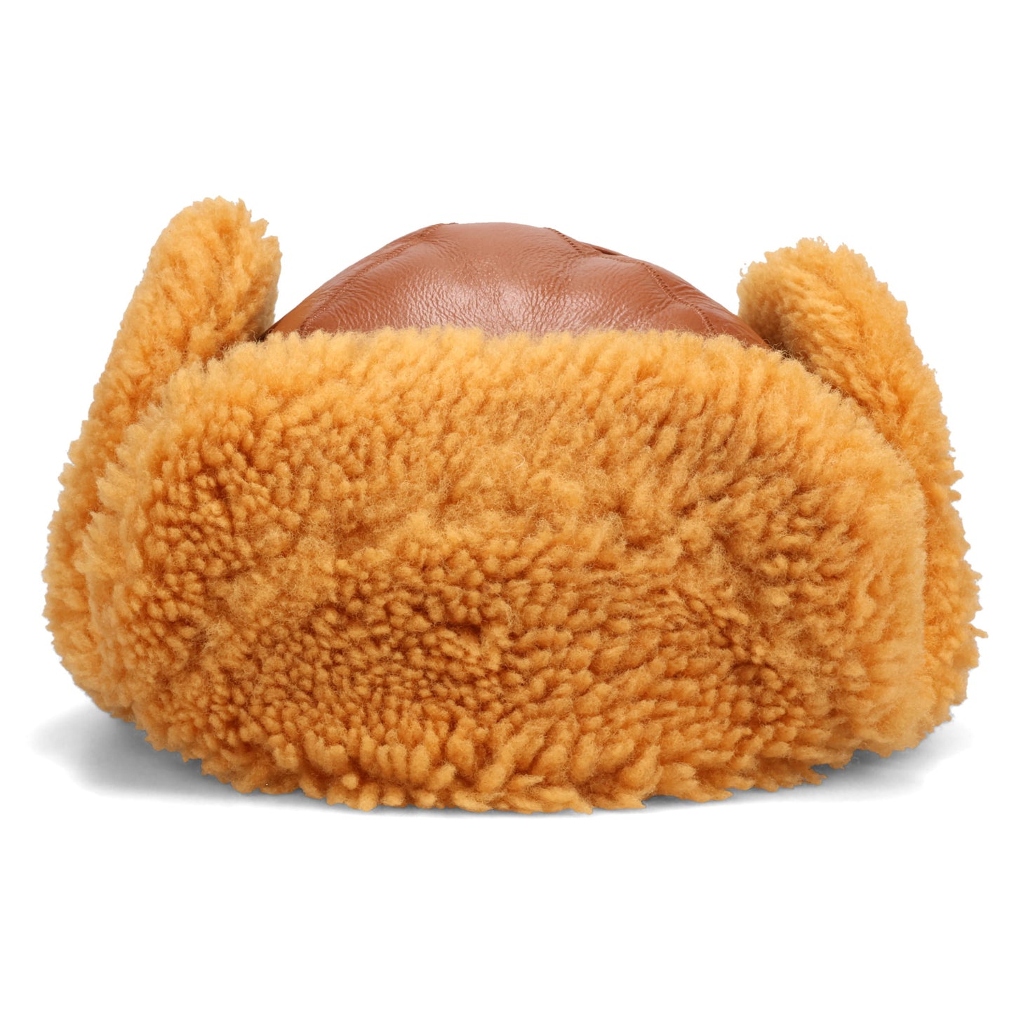 BELMET SHEARLING SNAP / RUST BROWN