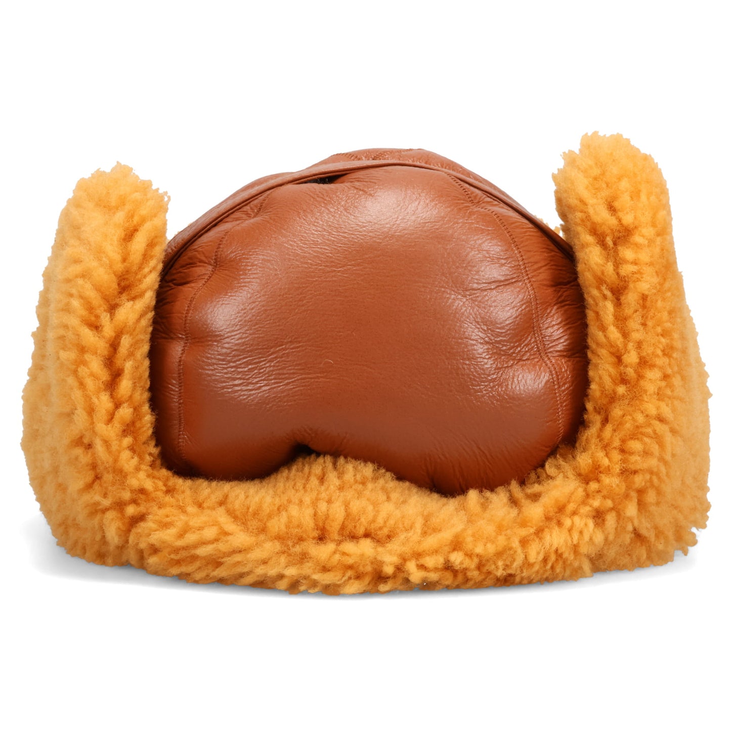 BELMET SHEARLING SNAP / RUST BROWN