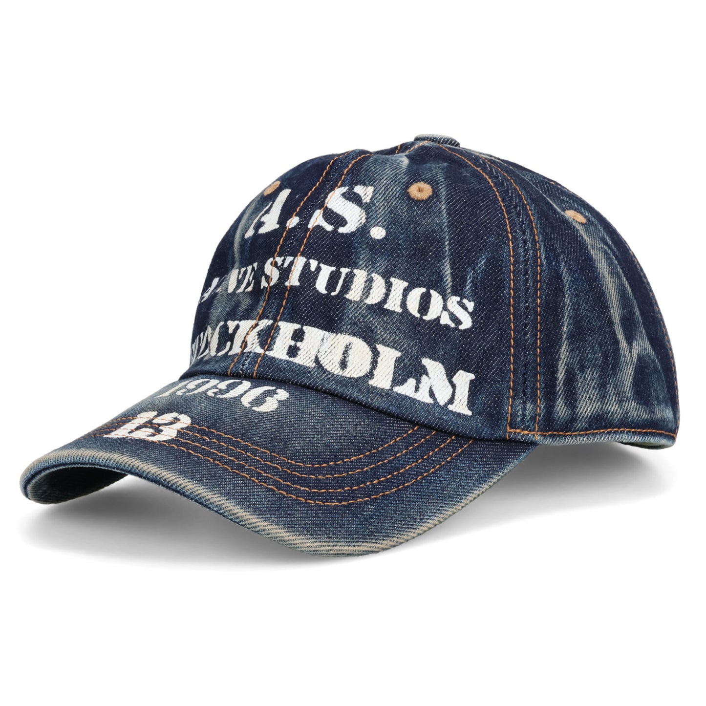 CARLIY DENIM FLAT CREASE / MID BLUE