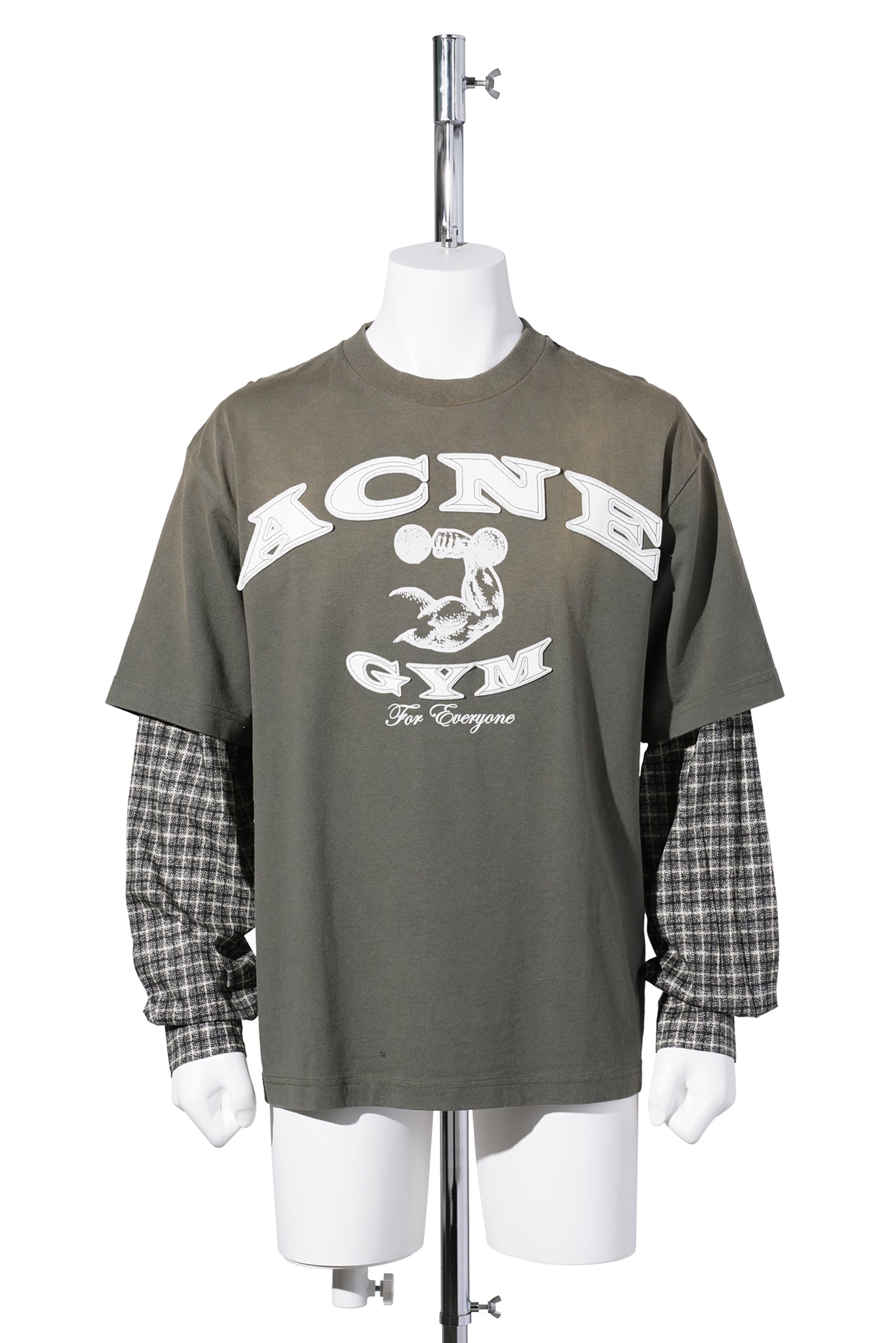 EXFORD U LS GYM BRO CHECK / VINTAGE GREEN
