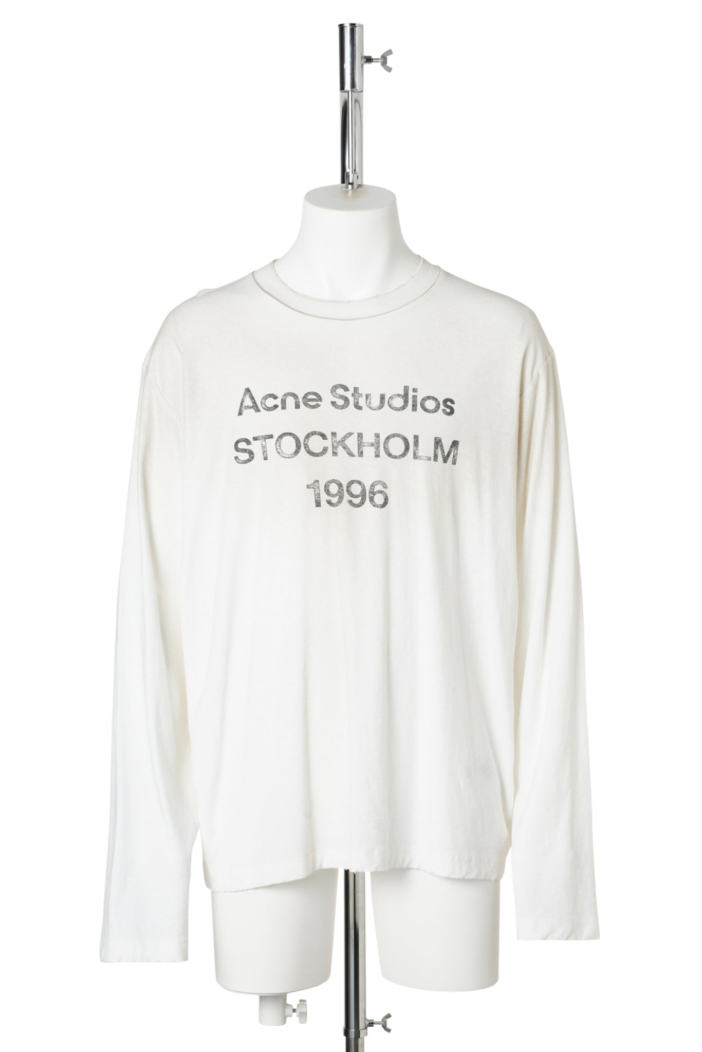 SPRAYED 1996 LOGO T-SHIRT / DC6:DUSTY WHITE
