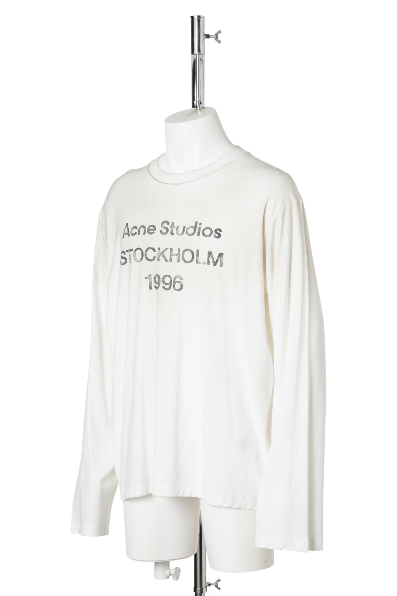 SPRAYED 1996 LOGO T-SHIRT / DC6:DUSTY WHITE