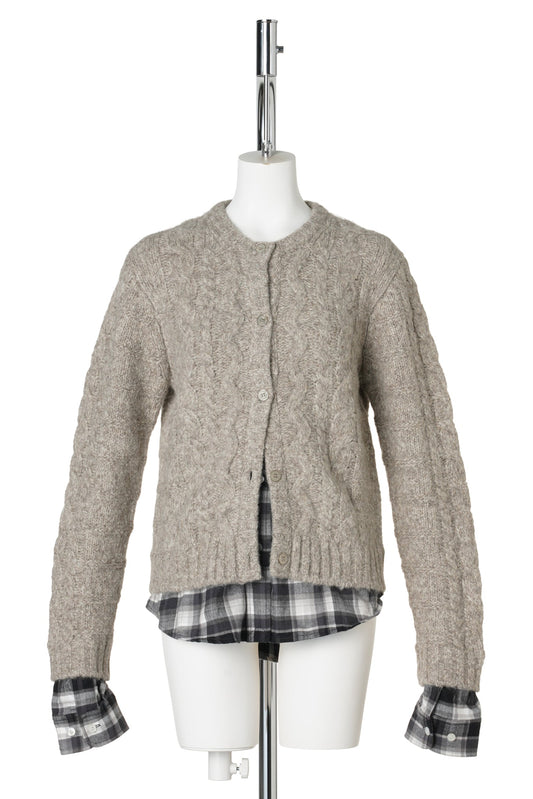 KUNCH YAK COTTON FLANNEL / DCC:MEDIUM BEIGE