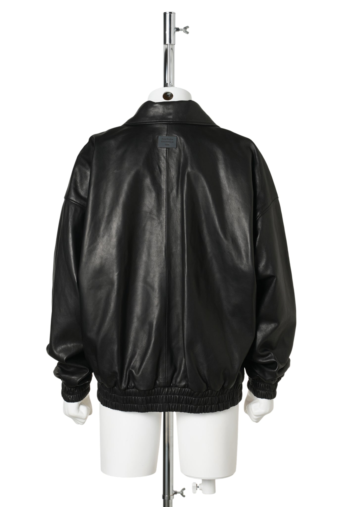 WOMEN'S BLACK LEATHER JACKET / 900:BLACK