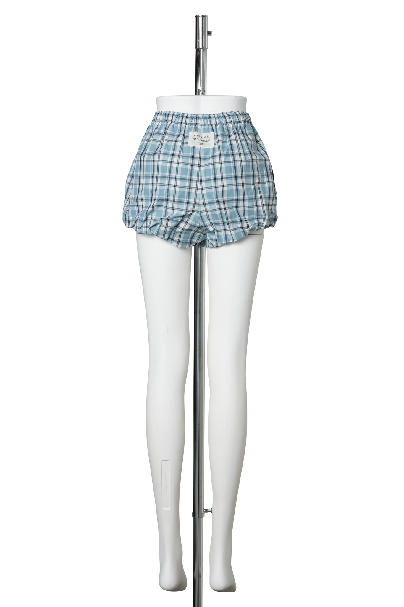 PEBBY SUMMERY CO CHECK MIDSUMMER / AF2:BLUE/WHITE