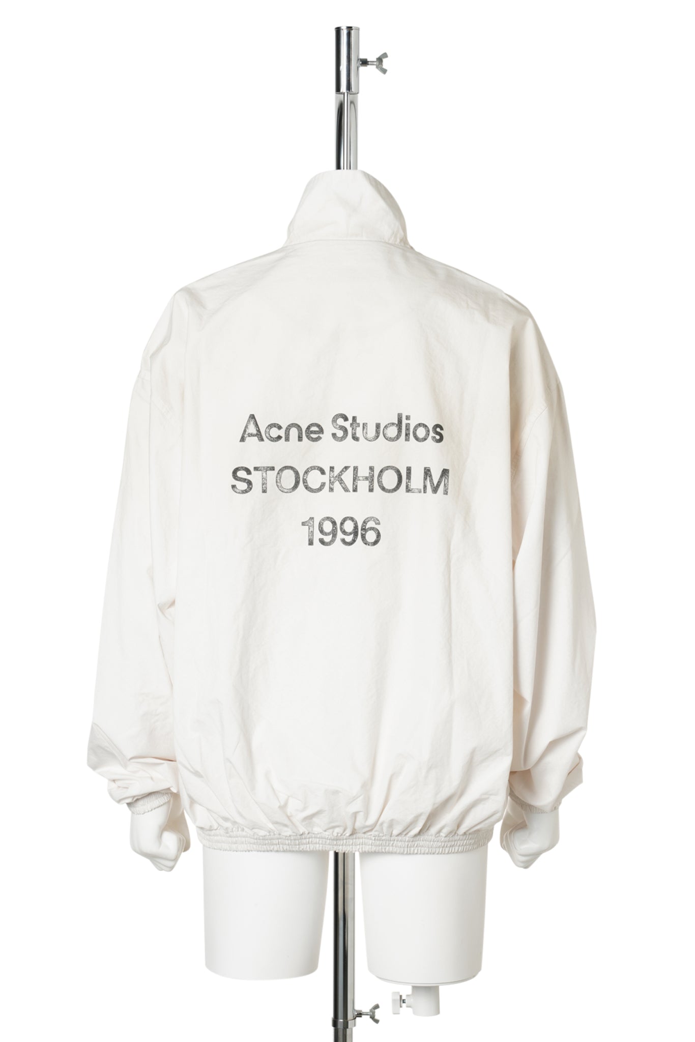 WASHED LOGO JACKET / DC6:DUSTY WHITE