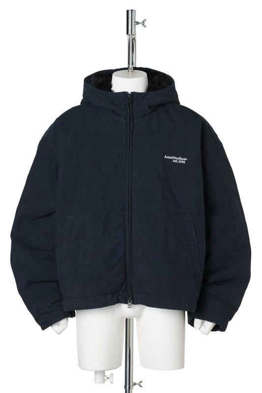 OLAVY WAXED COTTON CANVAS / COY:EVENING BLUE