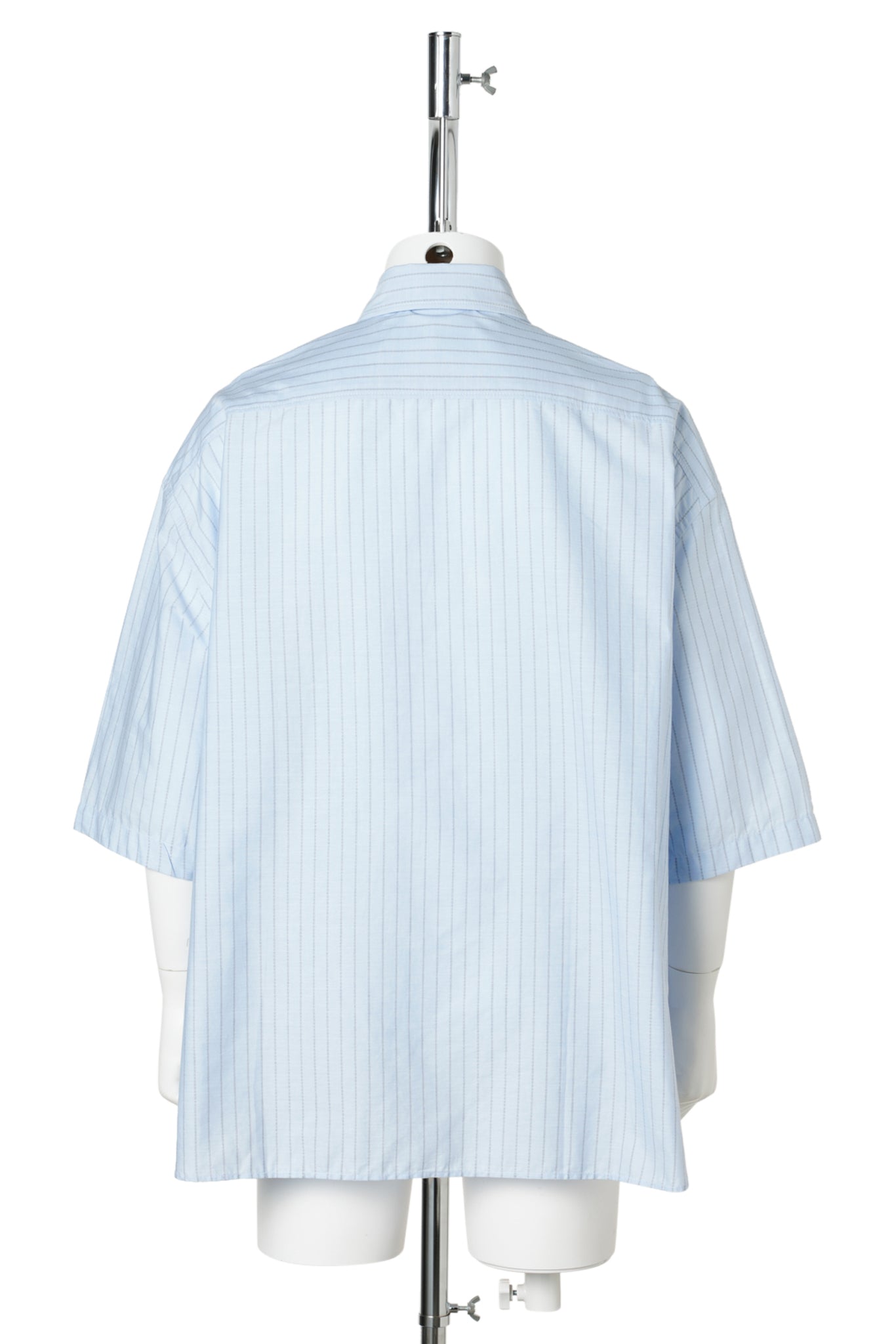 STRIPED POPLIN SHIRT / DJY:BABY BLUE