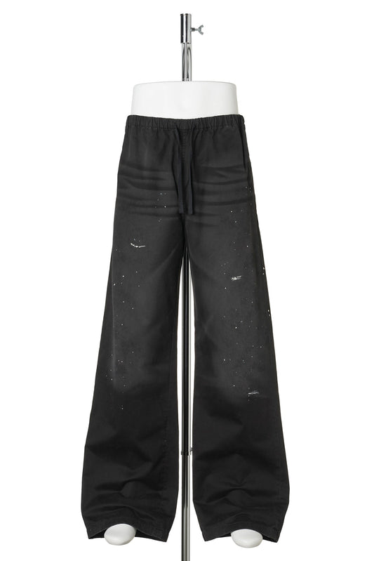 PLOTT PEACHED LIGHT COTTON TWILL / 900:BLACK