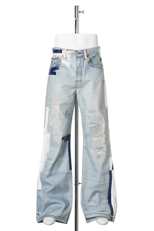 TROMPE-L’ŒIL TAPE JEANS - 2021 / 228:LIGHT BLUE