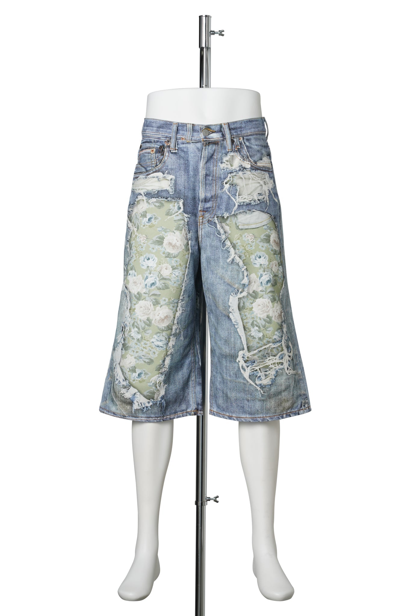 JUDDA U TLO DENIM ROSE PRINT MIDSUMMER / AFY:BLUE/GREEN