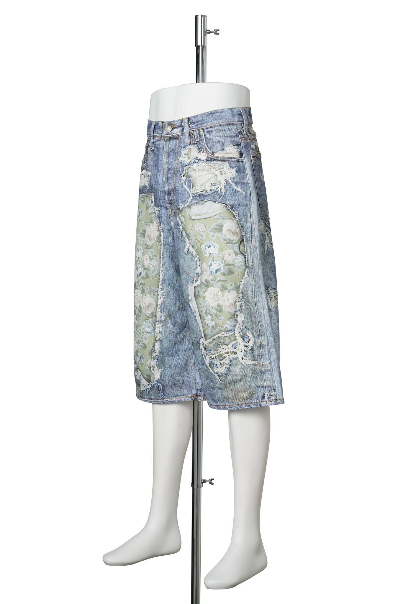 JUDDA U TLO DENIM ROSE PRINT MIDSUMMER / AFY:BLUE/GREEN
