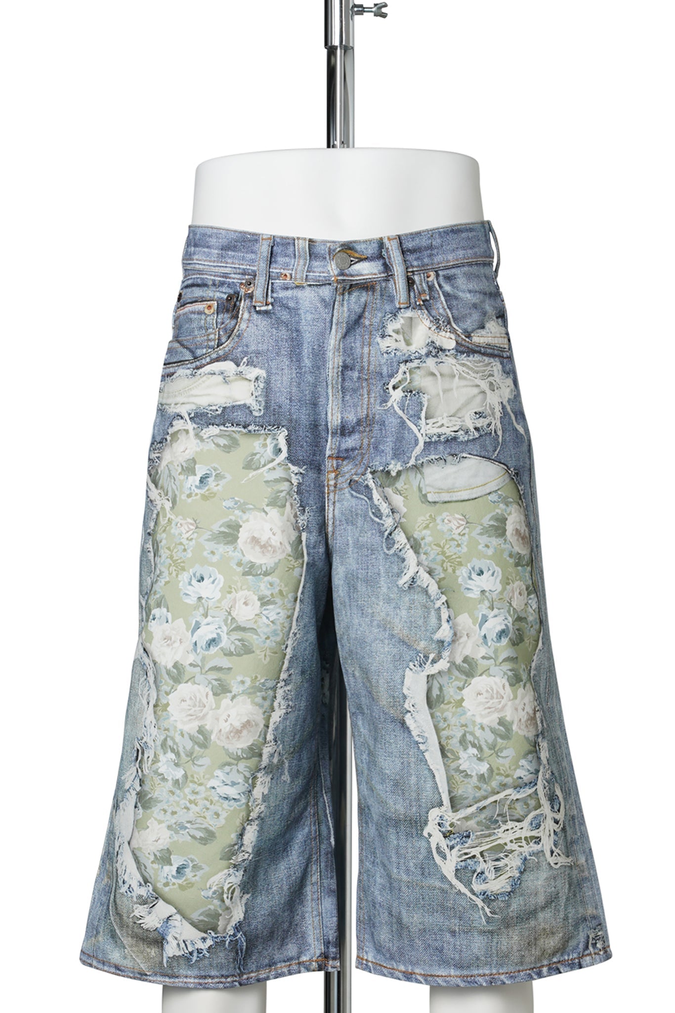 JUDDA U TLO DENIM ROSE PRINT MIDSUMMER / AFY:BLUE/GREEN