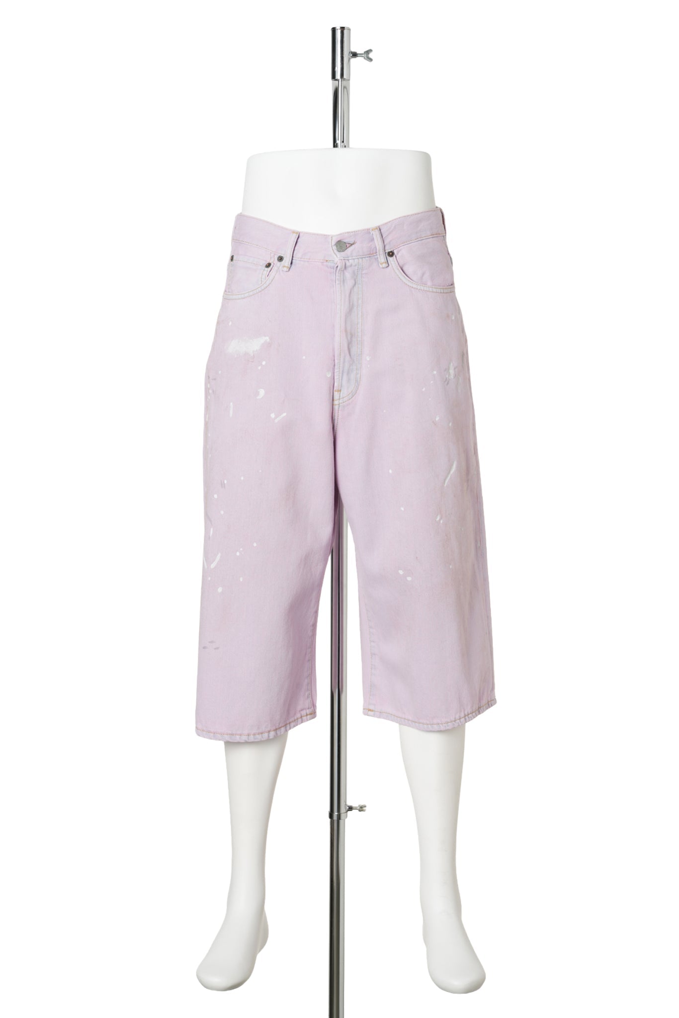 PINK DENIM SHORTS / 415:PINK