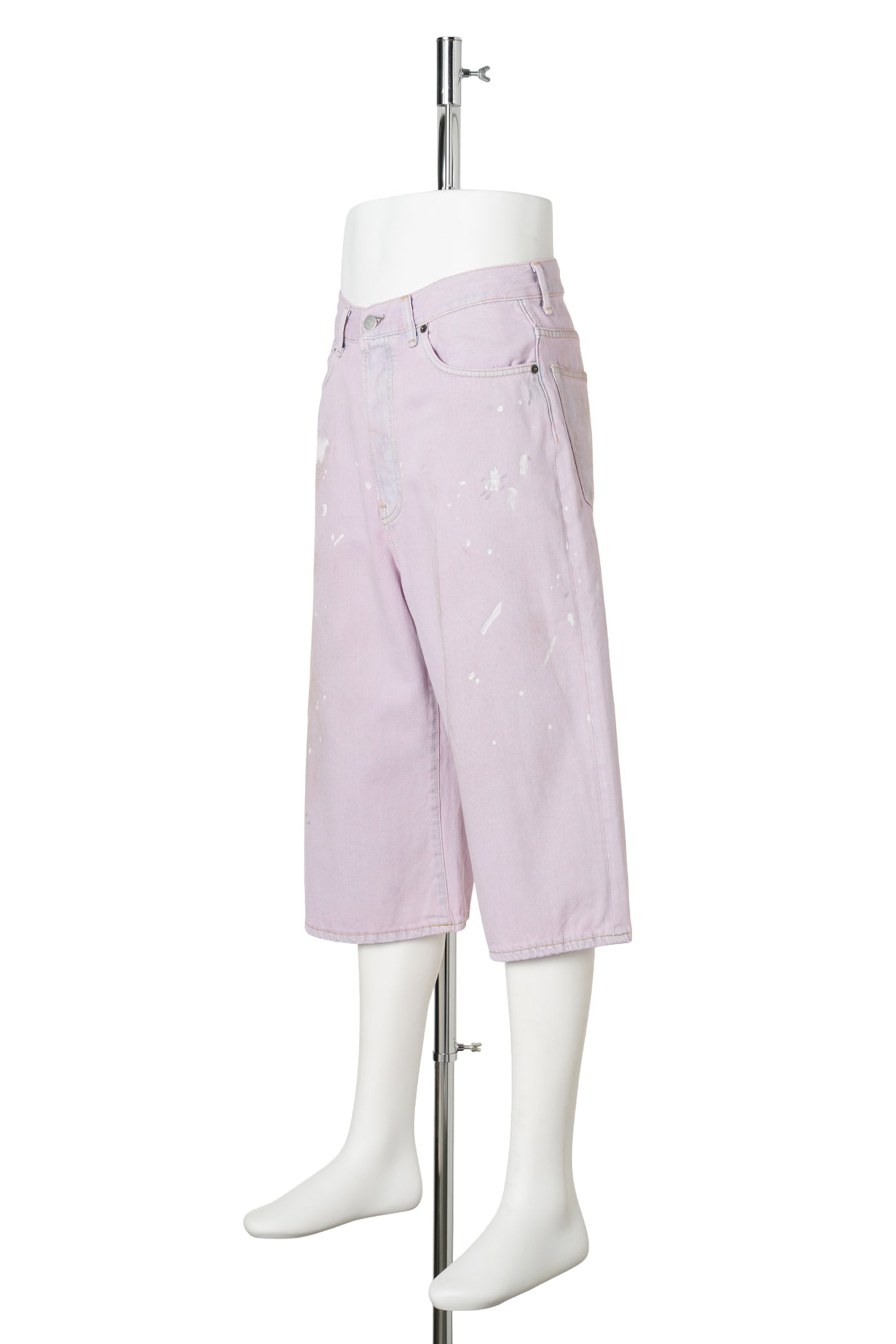 PINK DENIM SHORTS / 415:PINK