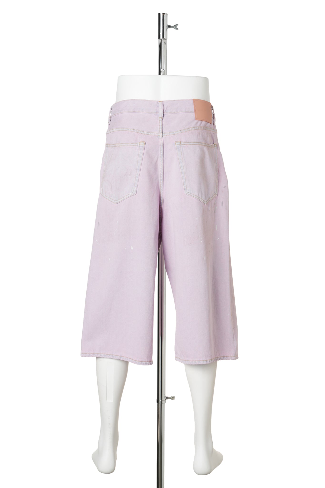 PINK DENIM SHORTS / 415:PINK