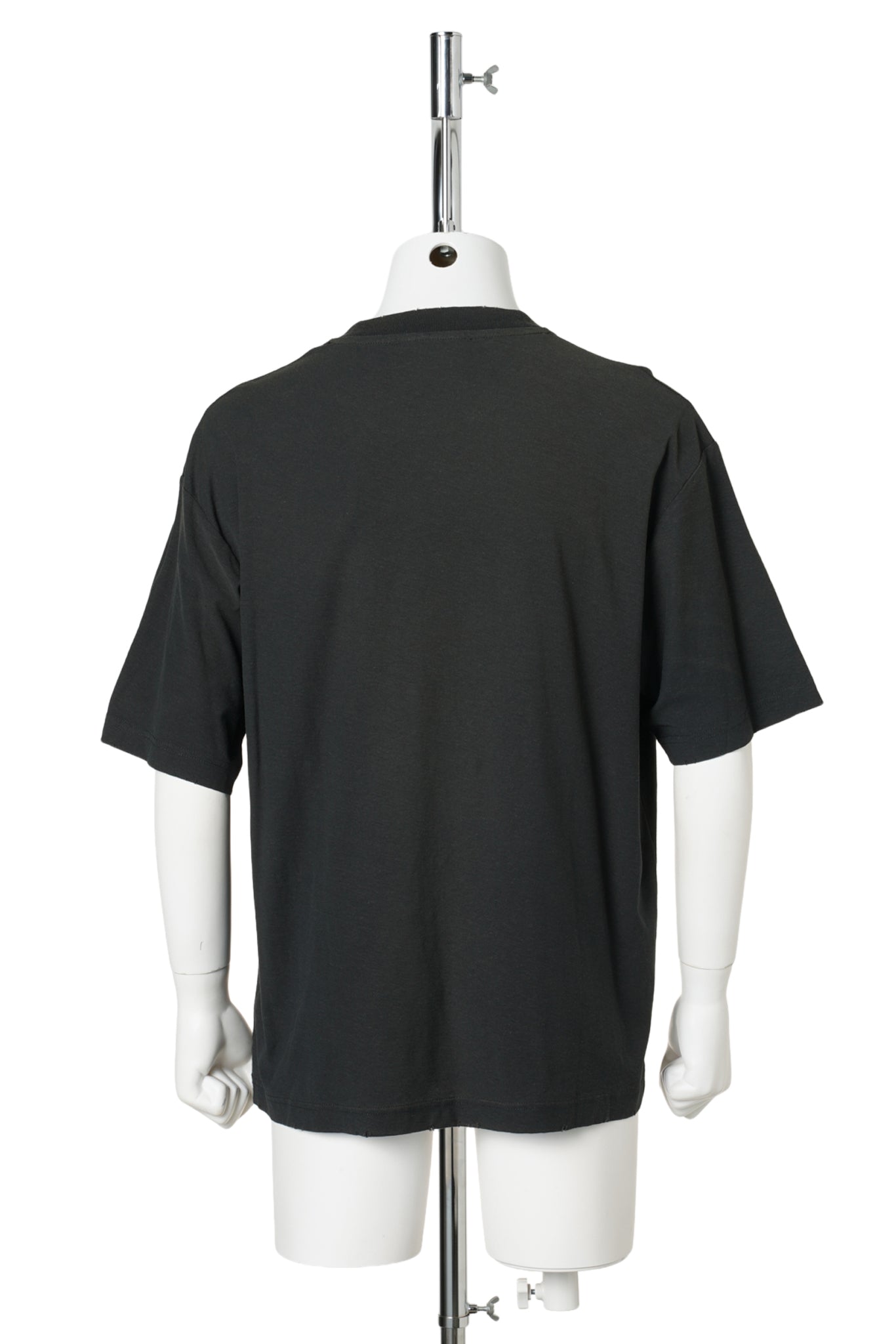 SPRAYED LOGO T-SHIRT / BM0:FADED BLACK