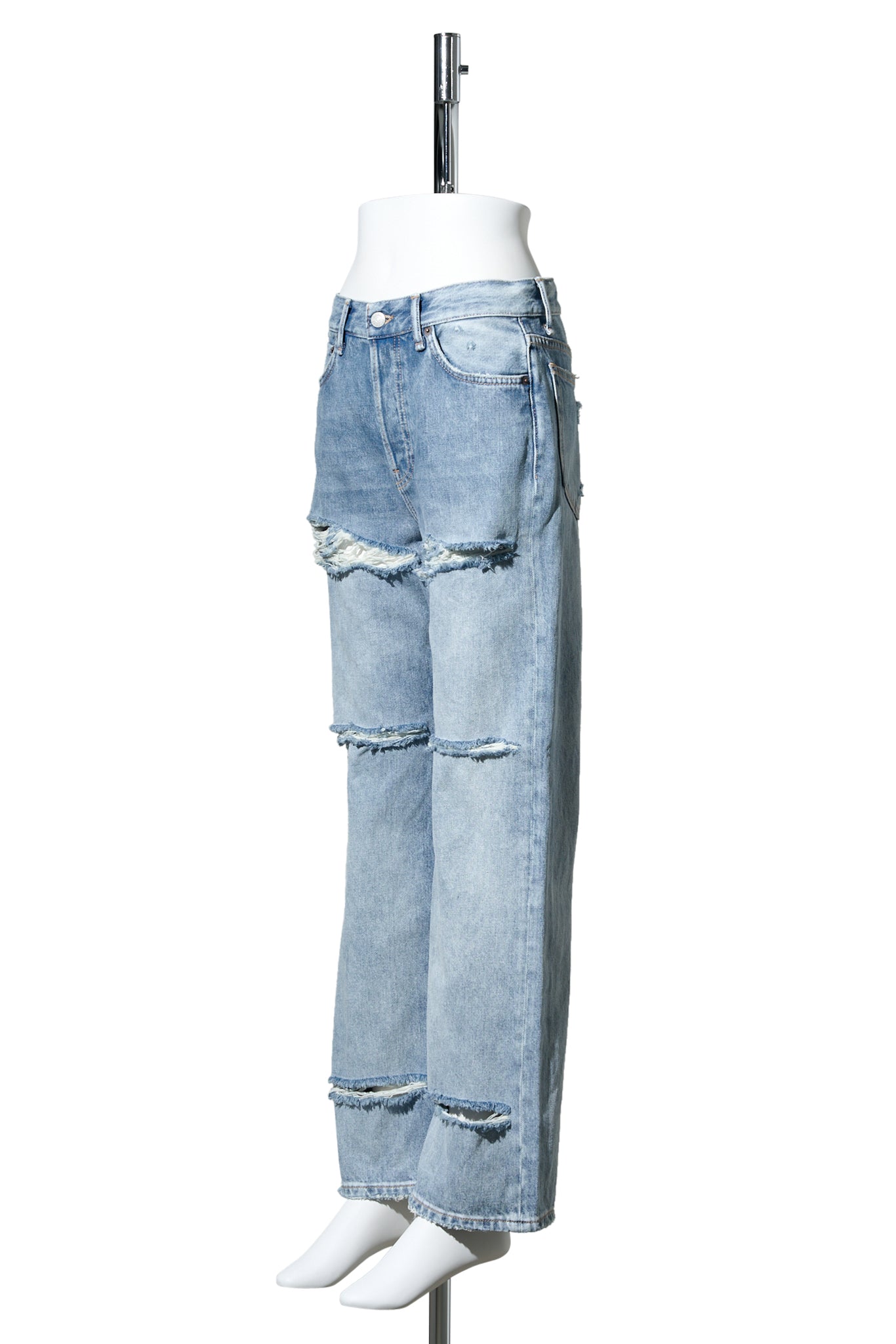 JEANS WITH A VINTAGE EFFECT / 228:LIGHT BLUE