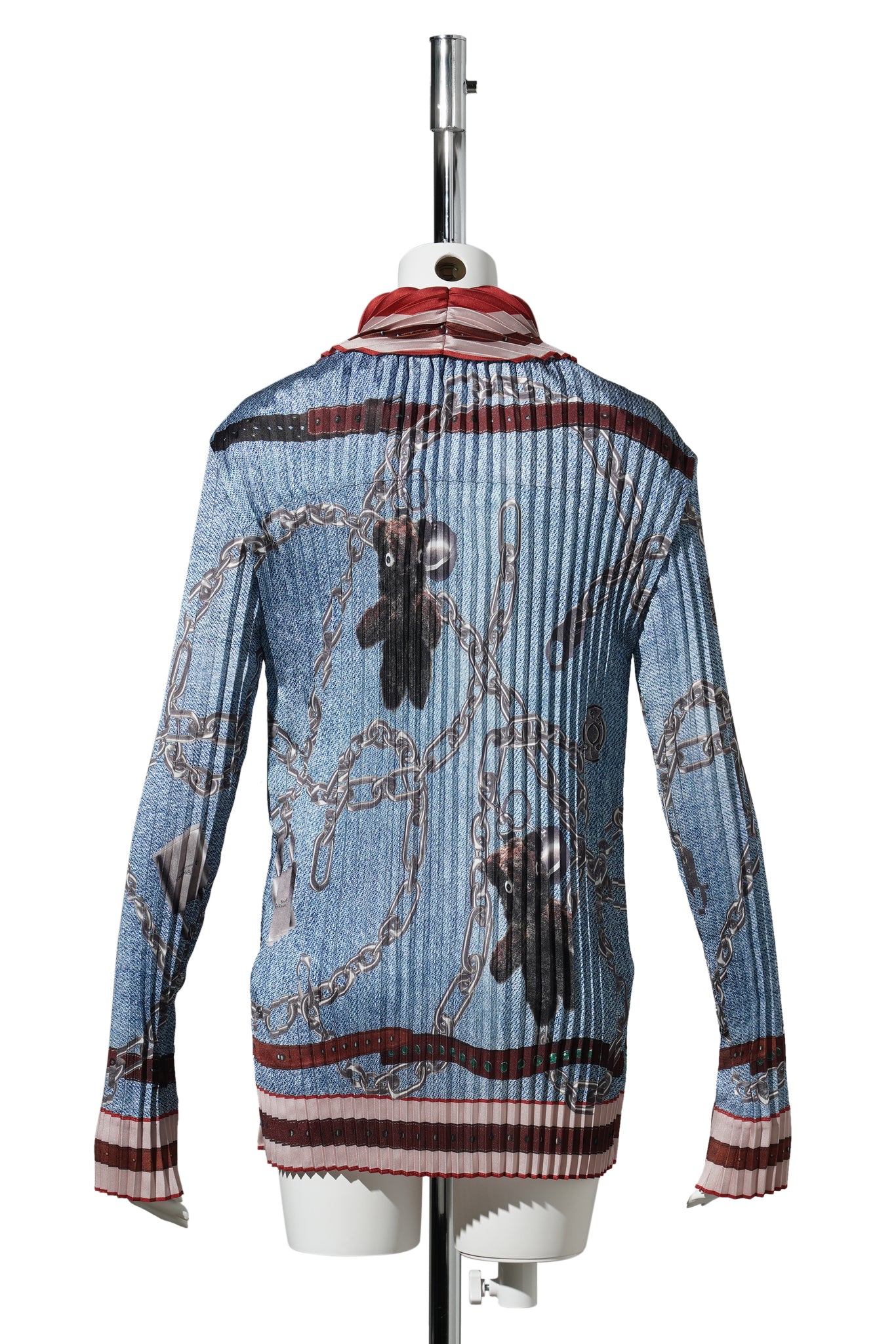 SENIMINA P PLISSÉ TWILL / AAL:DENIM BLUE