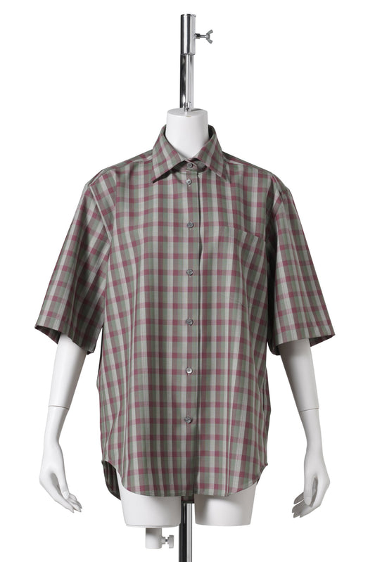 SALAVANNA MELANGE SUMMER CHECK / AID:GREEN/PURPLE