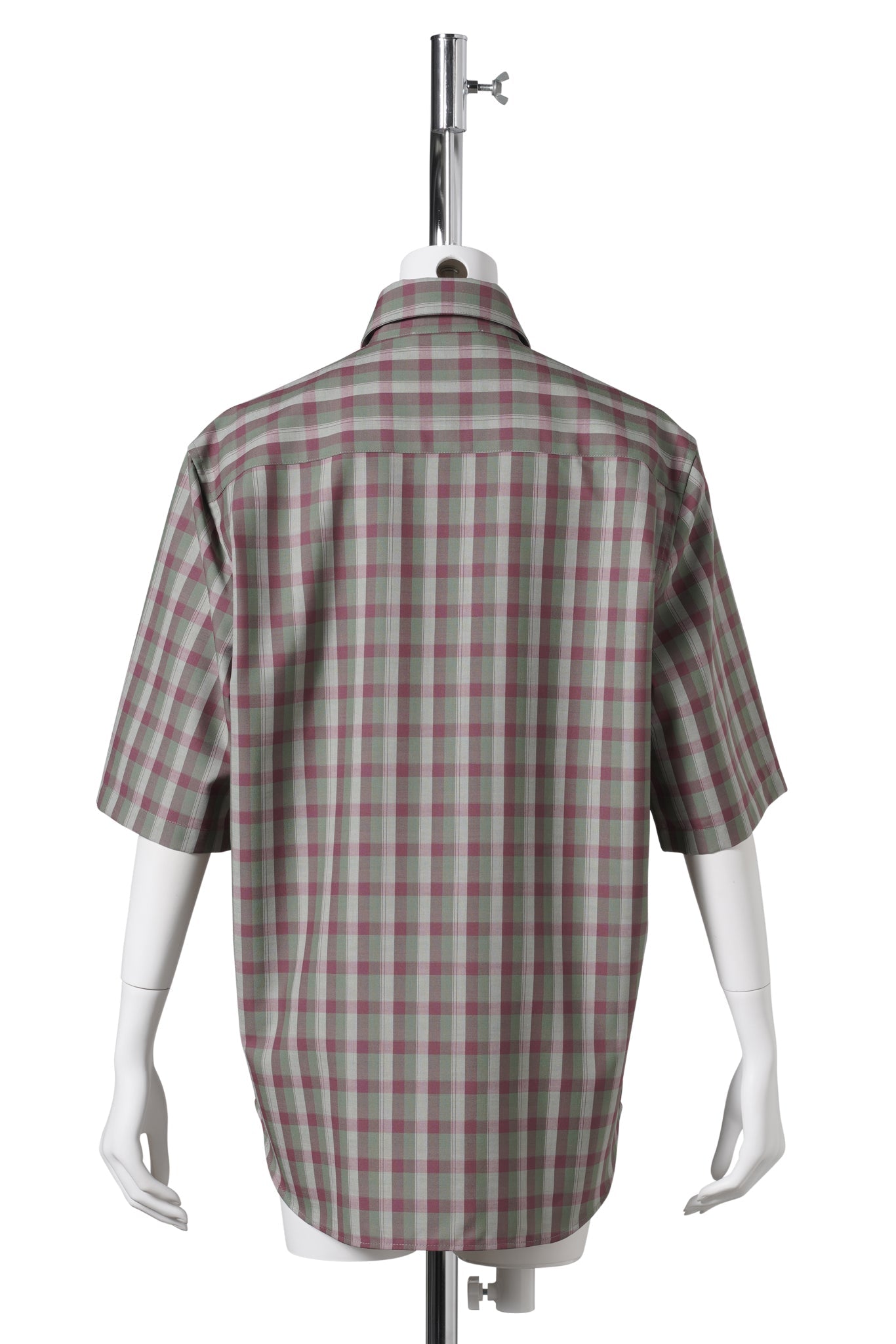 SALAVANNA MELANGE SUMMER CHECK / AID:GREEN/PURPLE