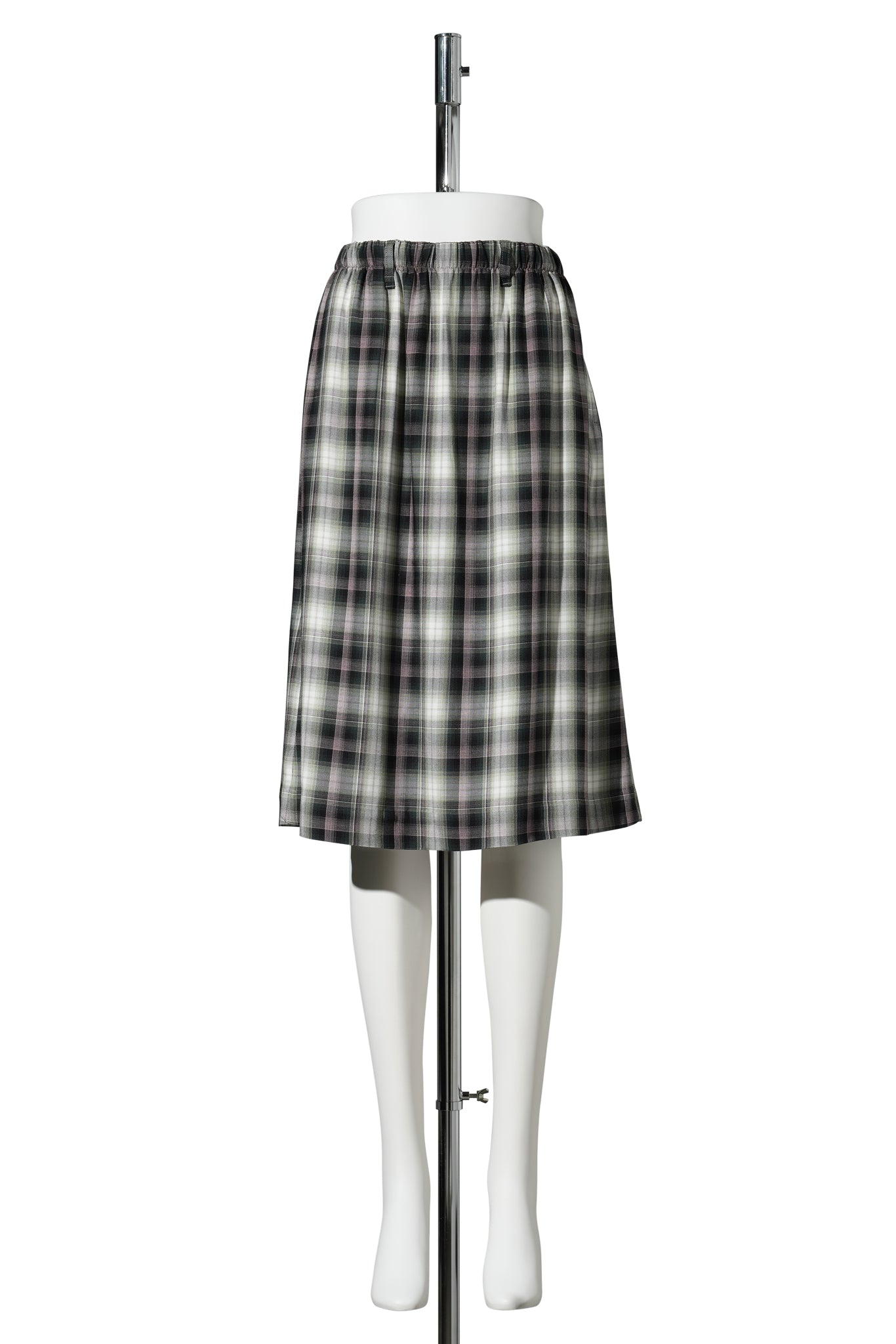 IZETTA CHECK FLANNEL / AIG:BLACK/GREEN
