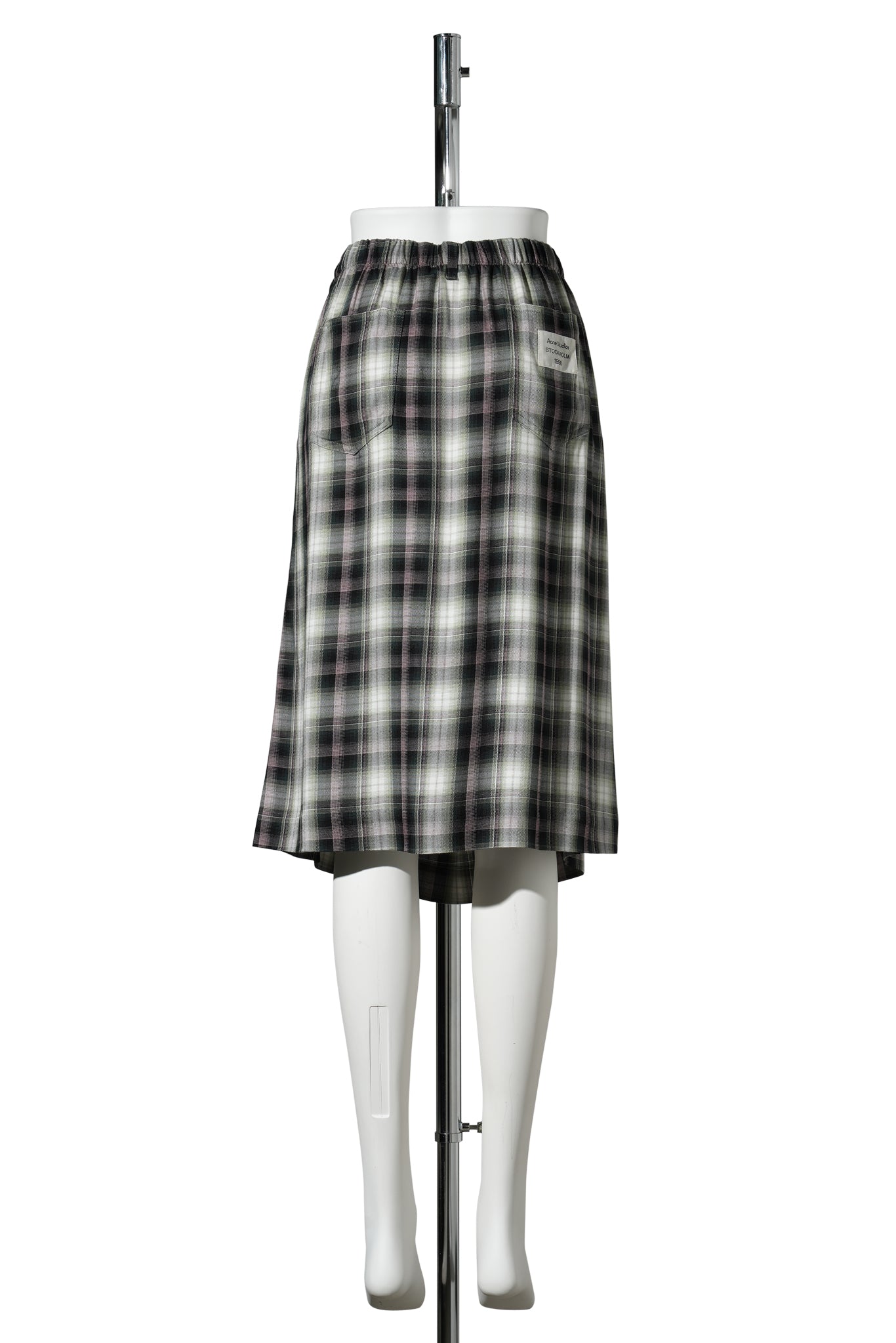 IZETTA CHECK FLANNEL / AIG:BLACK/GREEN