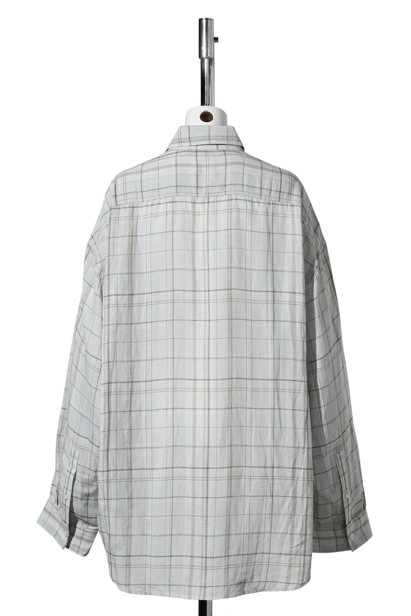 SETAR LS AIRY MADRAS LINEN / ANS:GREY/PINK