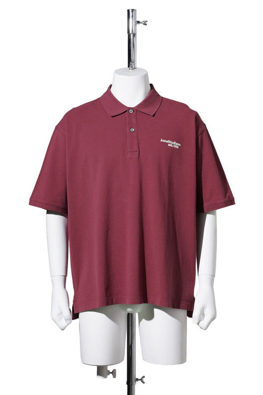 EGNES SS POLO / ACE:MAROON RED