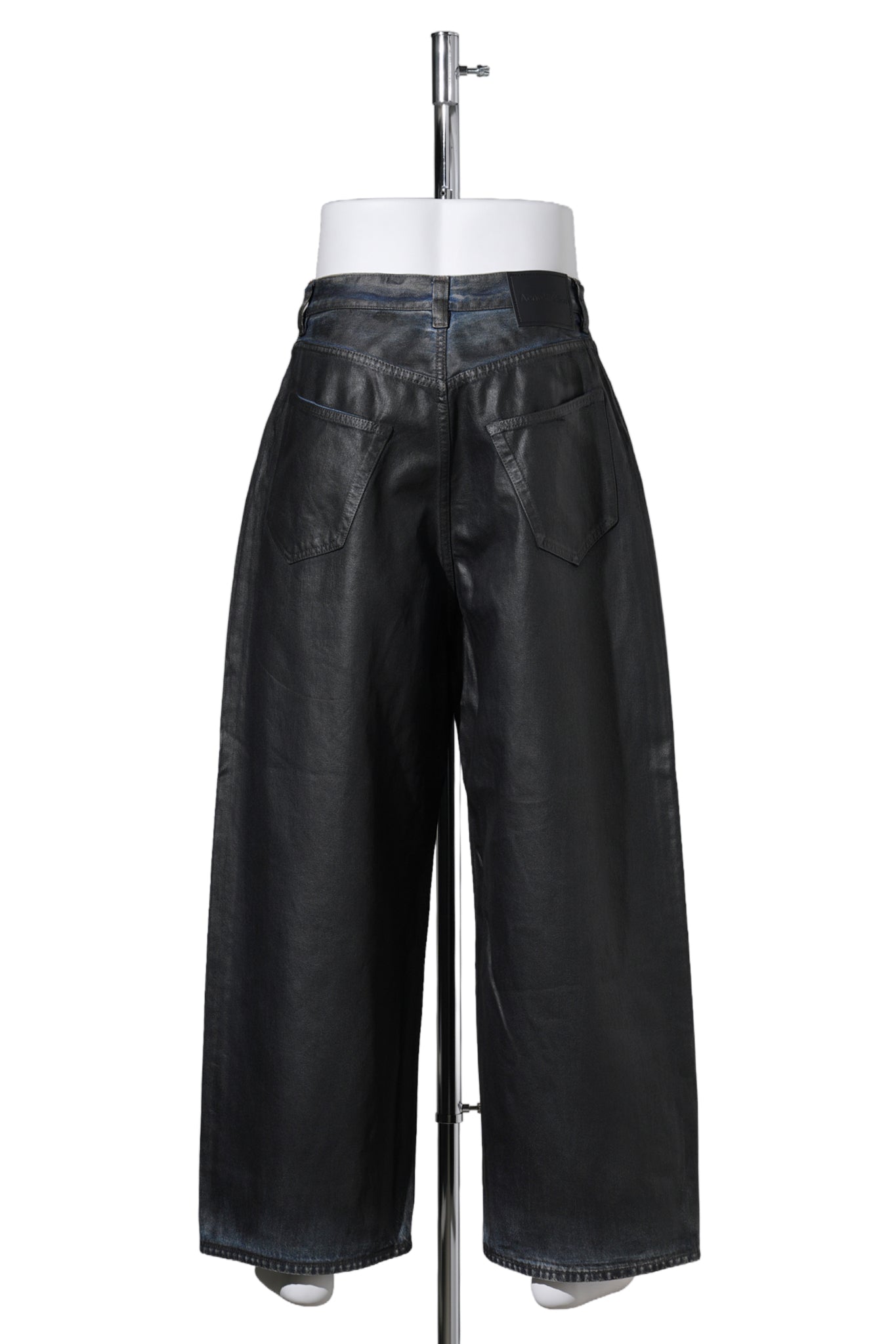 Acne Studios 2023 U CHARCOAL LEATHER / 900:BLACK